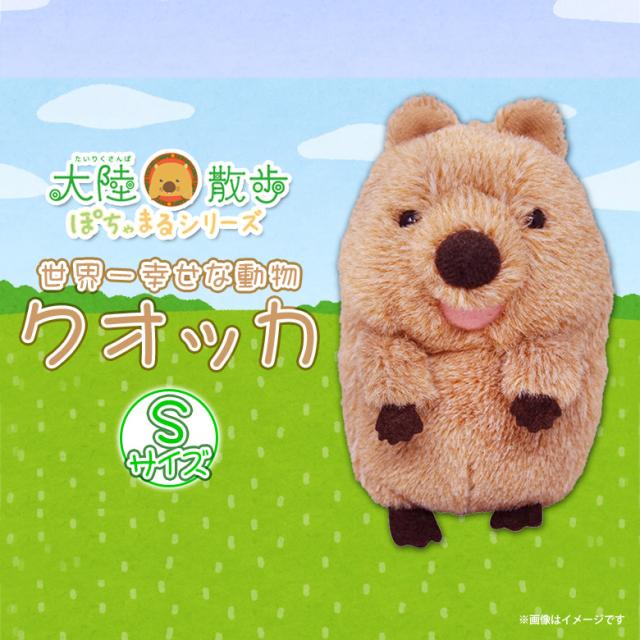 ぬいぐるみ ぽちゃまる 大陸散歩 ふわふわ クオッカ 1431 Sサイズ 大陸散歩ぽちゃまるシリーズ 手乗りサイズ 12cm 動物 かわいい 癒し 内の通販はau Pay マーケット モバイルランド