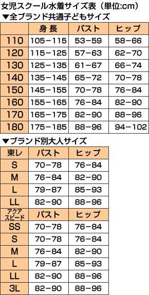 ニッキー 女子ワンピーススクール水着 120cm〜170cm (ニッキー 女子