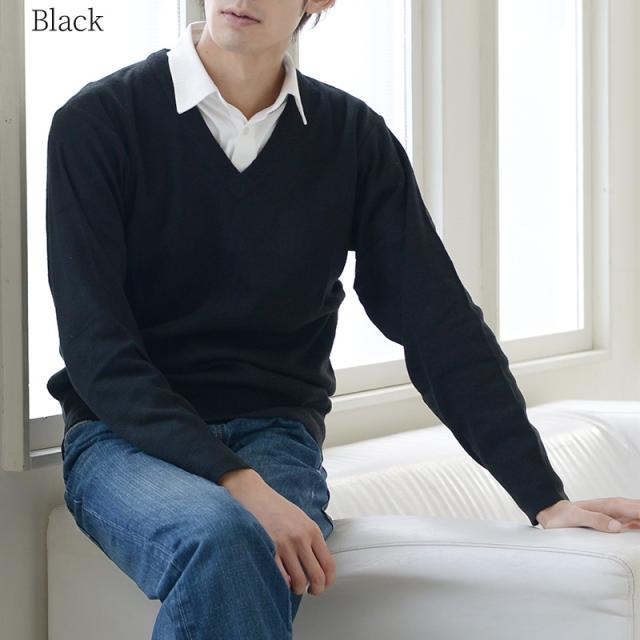 KOSTAS MURKDIS コスタス·ムルクディス メンズVネックニット