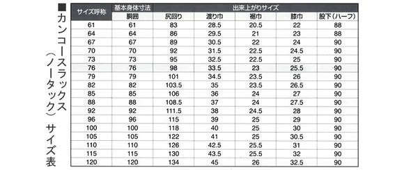 カンコー学生服　スラックス　79