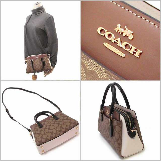 COACH コーチ ハンドバッグ　CH287 カーキマルチ　アウトレット品