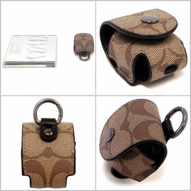 CO-507】コーチ COACH AirPodsケースシグネチャー キャンバス