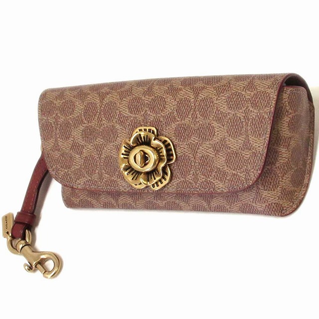 コーチ COACH アウトレット シグネチャー サングラスケース 89408 B4NQ4の通販はその他ファッション小物