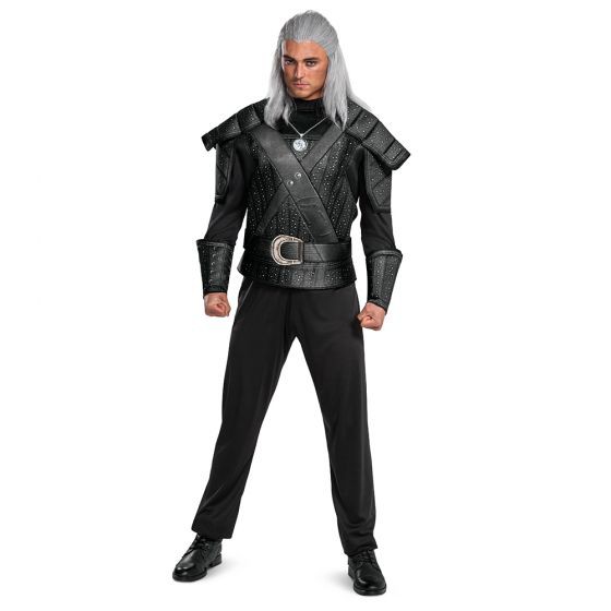 ハロウィン コスプレ メンズ Witcher Geralt Classic Adult NETFLIX 『ウィッチャーゲラルトの衣装』 123829