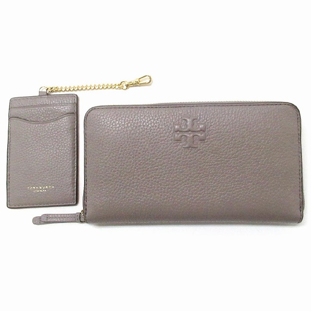 TORY BURCH トリバーチ アウトレット ティア レザー アコーディオン ジップ アラウンド ウォレット 長財布 IDカード付き 146471 082の通販は