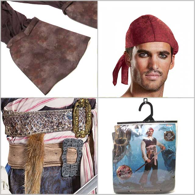 ハロウィン コスプレ パイレーツ オブ カリビアン Potc5 キャプテン ジャック クラシック 男性用 大人用 コスチューム dの通販はau Pay マーケット セレクトag