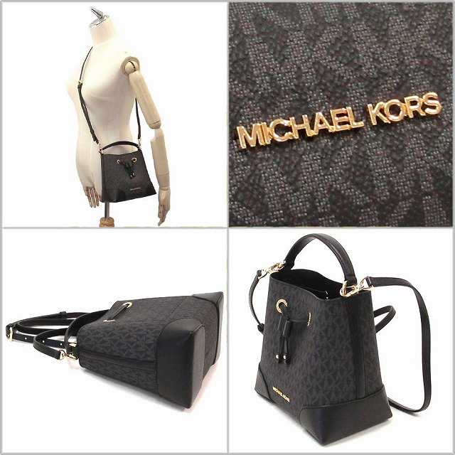 新品 マイケルコース MICHAEL KORS ショルダーバッグ スモール バケットバッグ