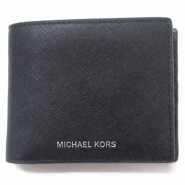 MICHAEL KORS マイケルコース アウトレット 財布 コンパートメント COOPER カードケース付き 二つ折り財布 36S4LHRF6L BLACKの通販は 10,780円