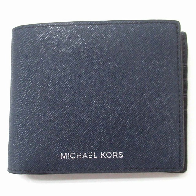 MICHAEL KORS マイケルコース アウトレット 財布 コンパートメント COOPER カードケース付き 二つ折り財布 36S4LHRF6L NAVYの通販は 10,780円