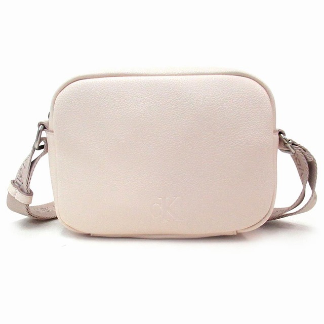 Calvin Klein カルバンクライン アウトレット フェイクレザー クロスボディ カメラバッグ ショルダーバッグ 4K3018G 102の通販は