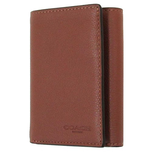 コーチ 財布 Coach アウトレット メンズ スポーツ カーフレザー トリフォールド ウォレット 三つ折り財布 Sad Nの通販はau Pay マーケット セレクトag