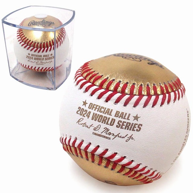 2024 ワールドシリーズチャンピオンボール ゴールド ドジャース 大谷翔平 MLB WS ワールドシリーズ 2024 LAドジャース チャンピオン 優勝