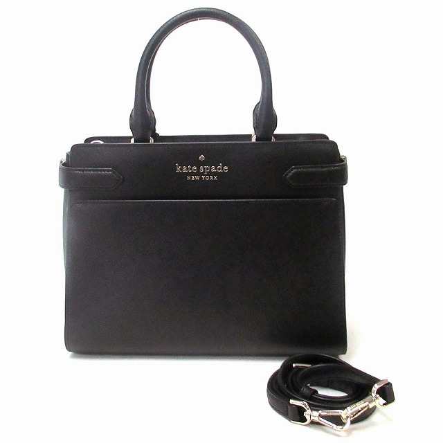 Kate spade ケイトスペード アウトレット ステイシー ミディアム サッチェル 2way ハンドバッグ ショルダーバッグ WKRU6951 001