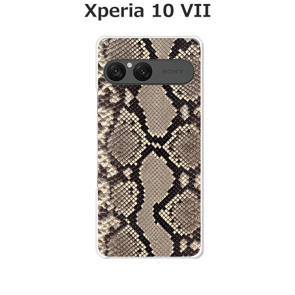 Xperia 10 VII SOG16/SO-52F/A502SO/XQ-FE44 スマホケース Snake PC