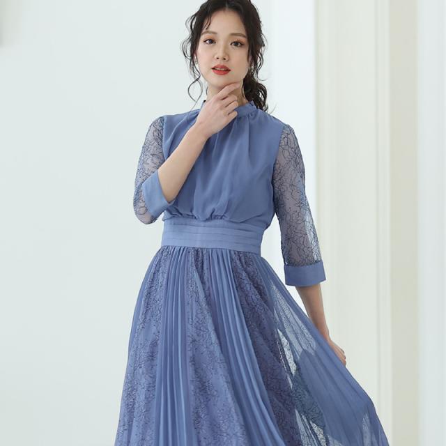 159221412 パーティードレス 30代 お呼ばれ 上品 顔合わせ フォーマル