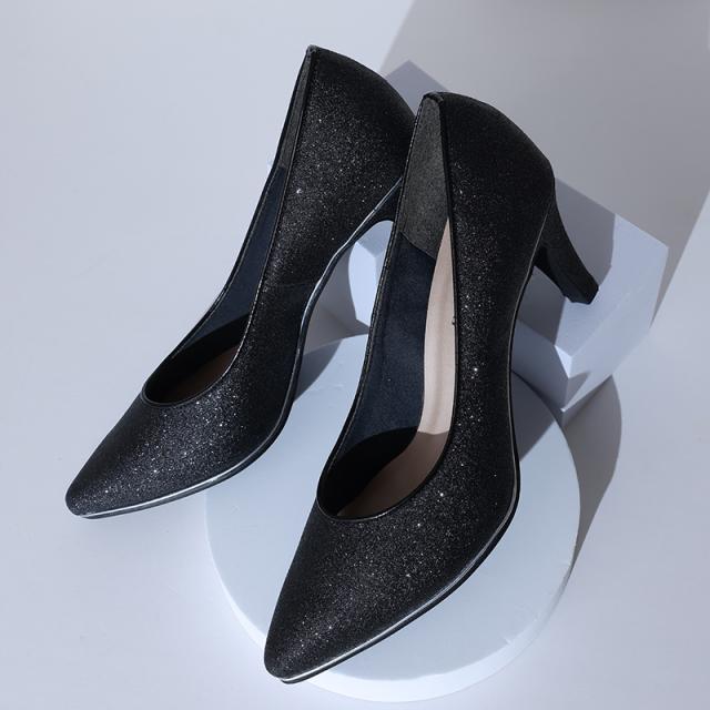180221328 ラメ パーティーシューズ ポインテッドトゥ 低反発ソール パンプス フォーマル ミュール ハイヒール 激安 靴 レディス限定 レディースファッション 小さいサイズ 大きいサイズ 新作 20代30代40代50代 ファッション 春 他と被らない 同窓会 成人式 七五三 春 180221328 ラメ パーティーシューズ ポインテッドトゥ 低反発ソール