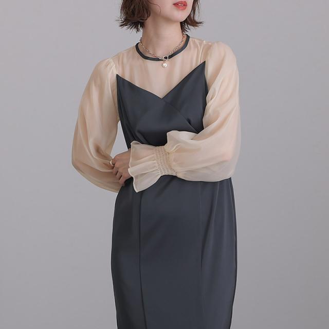 281221938 結婚式 ワンピース パーティードレス フォーマルドレス