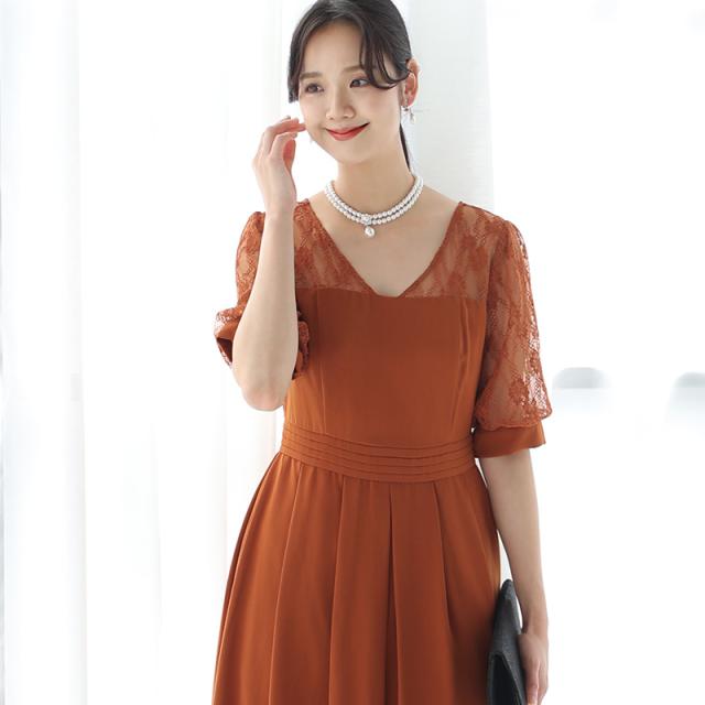 395222017 フォーマルドレス フォーマル 韓国 小さいサイズ 顔合わせ