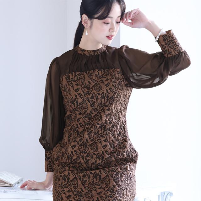 463222125 結婚式 ワンピース パーティードレス フォーマルドレス