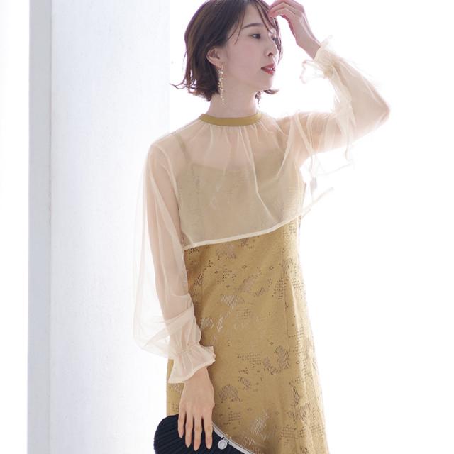 538222125 結婚式 ワンピース パーティードレス フォーマルドレス