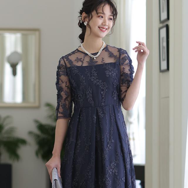 825211922 結婚式 ワンピース パーティードレス フォーマル