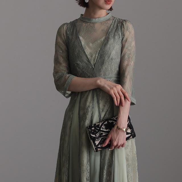 896212225 パーティードレス 結婚式 ワンピース フォーマルドレス