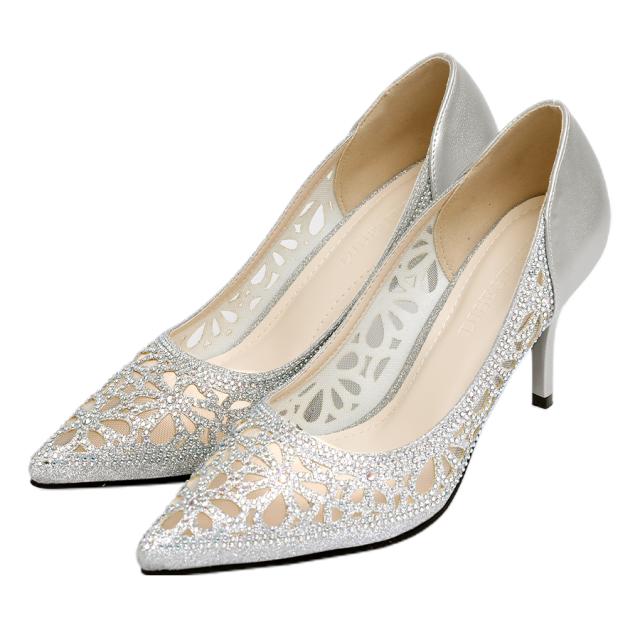 s073 パーティーシューズ ヒール パーティードレス パンプス 靴