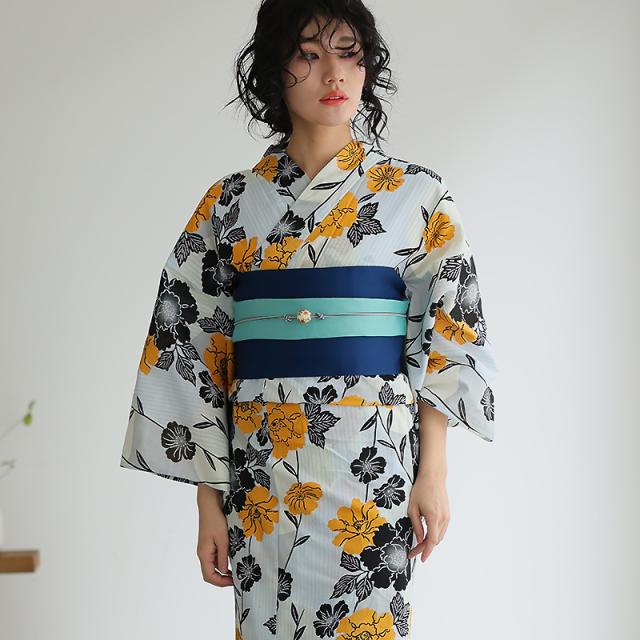 yukataset01 洗える浴衣 レディース 浴衣 ゆかた 女性 セット 浴衣セット 大人 花火大会 帯 シック ストライプ 浴衣 紫陽花 女の子 レトロ モダン浴衣 兵児帯 半巾帯 ストライプ 花柄 幾何学 スタイリッシュ アクセントカラー 近代的 夏祭り 花火大会 浴衣祭り お祭り yukataset01 洗える浴衣 レディース 浴衣 ゆかた 女性 セット 浴衣