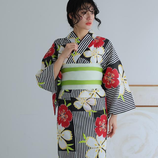 yukataset03 洗える浴衣 レディース 浴衣 ゆかた セット 女性