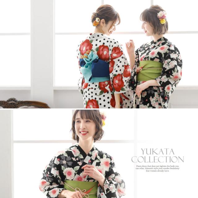 13720d29 レトロモダン浴衣 ゆかた 大人 下駄 レディース 帯 浴衣