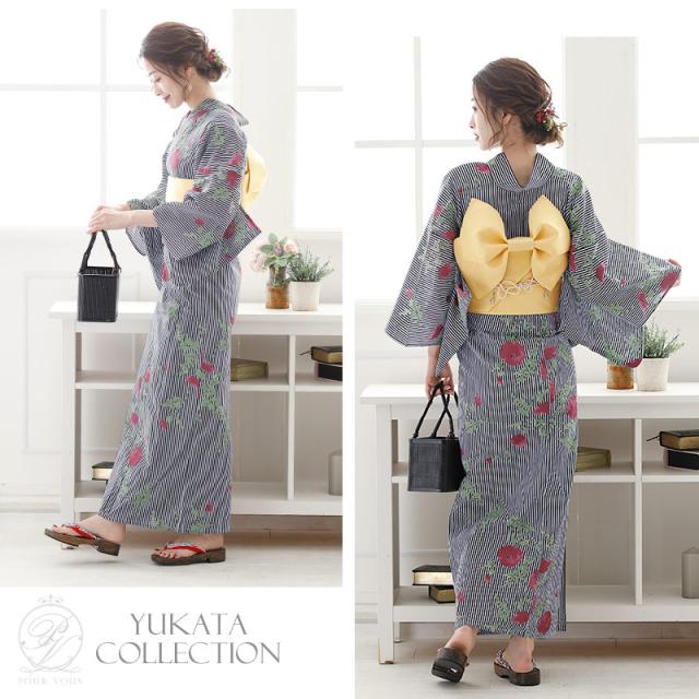 17220d29 大人 浴衣 夏祭り 下駄 浴衣セット セット レトロモダン浴衣