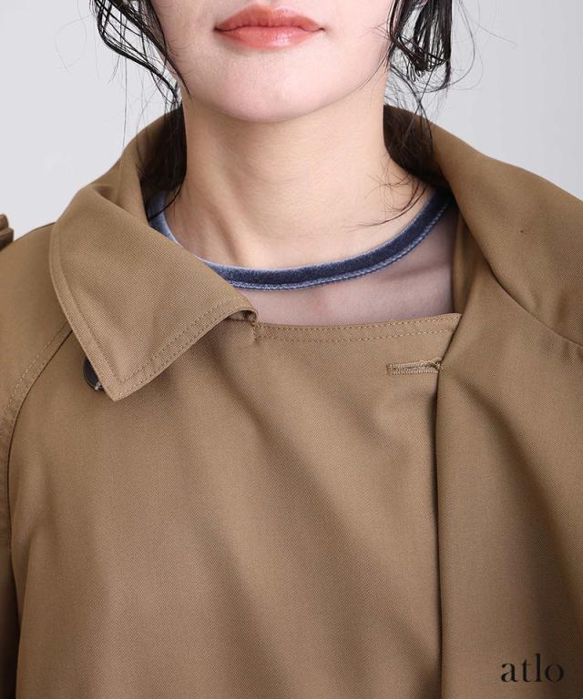 オーバーシルエット トレンチコート パーティードレス オケージョン ワンピース 結婚式 大きいサイズ かっこいい 小柄 体型カバー フォーマルドレス 10代 20代 30代 ドレス フォーマル_15