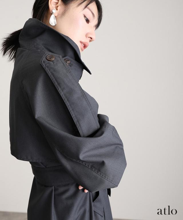 オーバーシルエット トレンチコート パーティードレス オケージョン ワンピース 結婚式 大きいサイズ かっこいい 小柄 体型カバー フォーマルドレス 10代 20代 30代 ドレス フォーマル_4