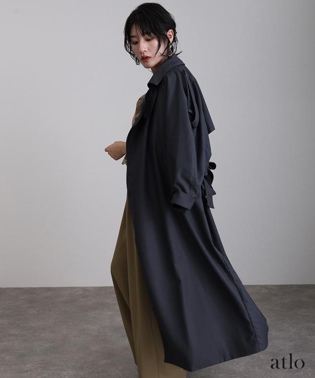 オーバーシルエット トレンチコート パーティードレス オケージョン ワンピース 結婚式 大きいサイズ かっこいい 小柄 体型カバー フォーマルドレス 10代 20代 30代 ドレス フォーマル_5