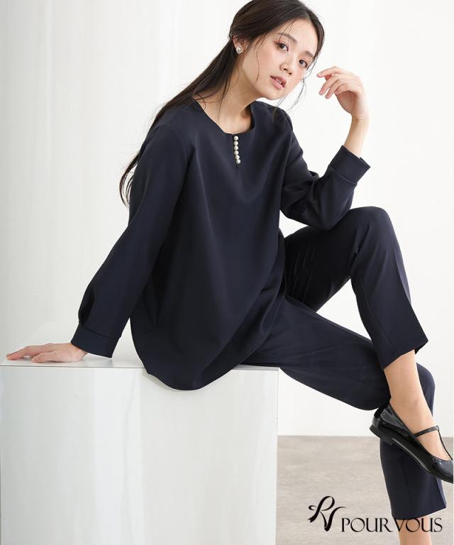 191242267 冬 母 お宮参り レディース 大きいサイズ 50代 30代 スーツ 秋 七五三 入学式 セレモニー 卒園式  フォーマル 入園式 40代 礼服 2点セット 卒業式 パンツスーツ レディーススーツ 191242267 冬 母 お宮参り レディース 大きいサイズ 50代 30代 スーツ