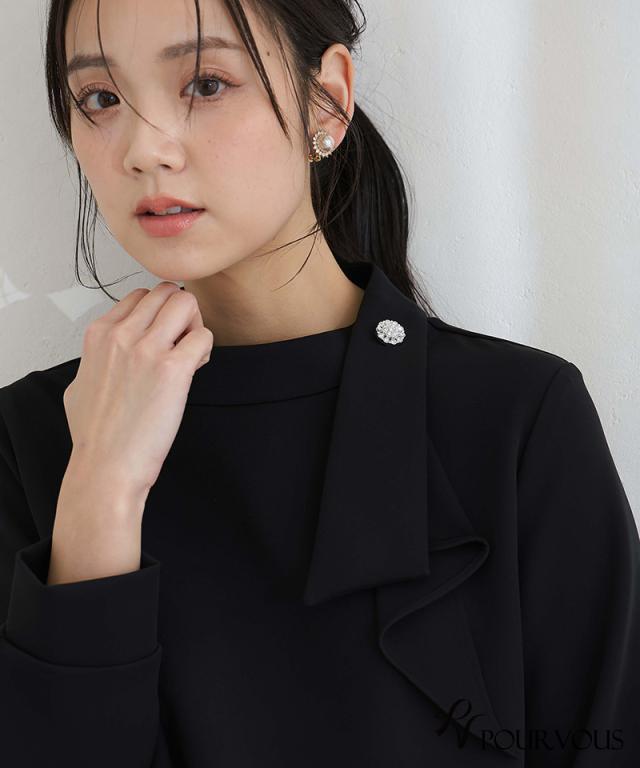 192242267 セレモニー 冬 お宮参り 母 卒園式 入学式 レディース 50代