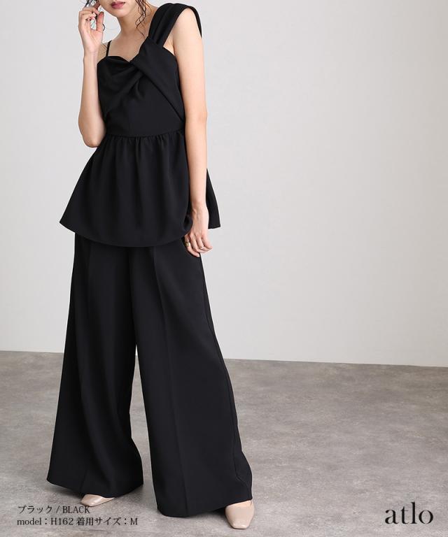 198241820 パンツスーツ セットアップ パンツドレス セレモニースーツ