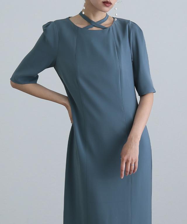 287221811 パーティードレス ワンピース 結婚式 大きいサイズ ドレス