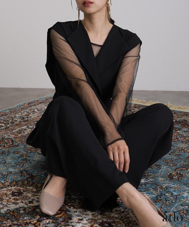 305251125 パンツドレス パンツスーツ セットアップ パンツ セレモニー