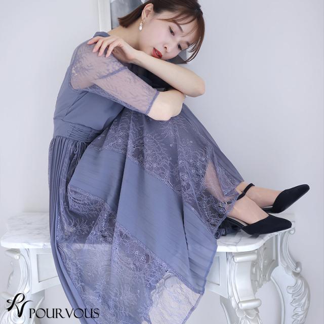 318222110 結婚式 ワンピース パーティードレス フォーマルドレス