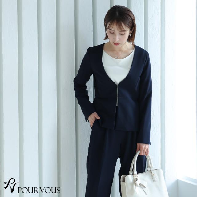 336222010 スーツ 卒業式 入学式 卒園式 入園式 フォーマル レディース 大きいサイズ ママ 母 セレモニー 母親 ママスーツ ビジネス レディースファッション 礼服 服装 上品 女性 きれいめ 2点セット セットアップ 2点 パンツ パンツスーツ セット ビジネススーツ ジャケットの通販は