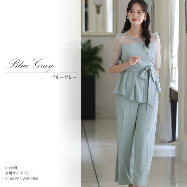 339221822 パンツスーツ オールインワン パンツドレス セレモニー