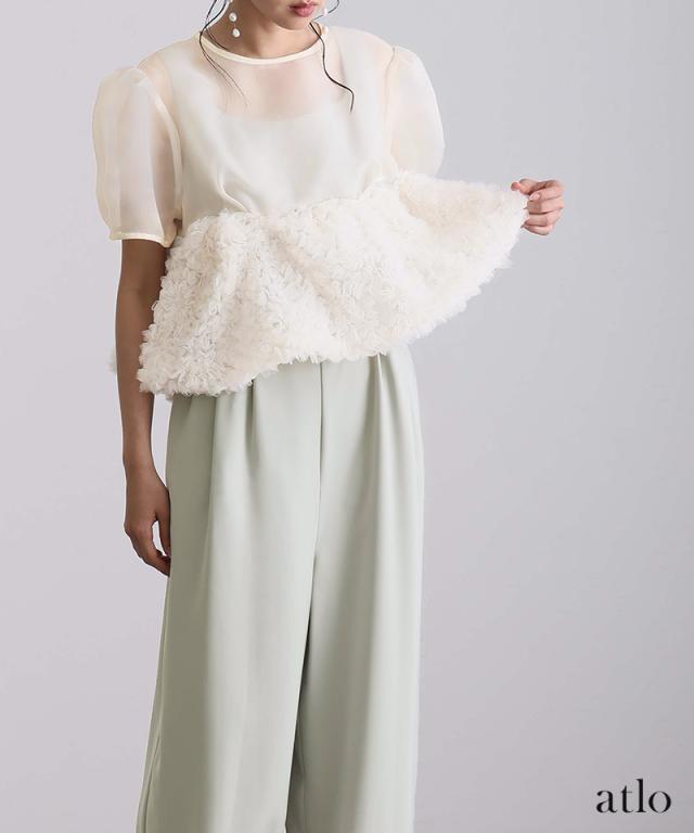 387251278 結婚式 オールインワン パンツドレス セレモニースーツ