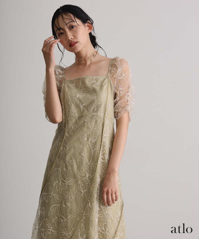 414251578 トルネード パイピング ワンピース パーティードレス