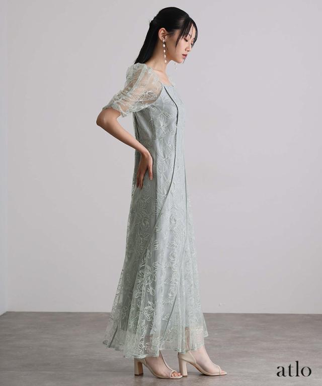 414251578 トルネード パイピング ワンピース パーティードレス