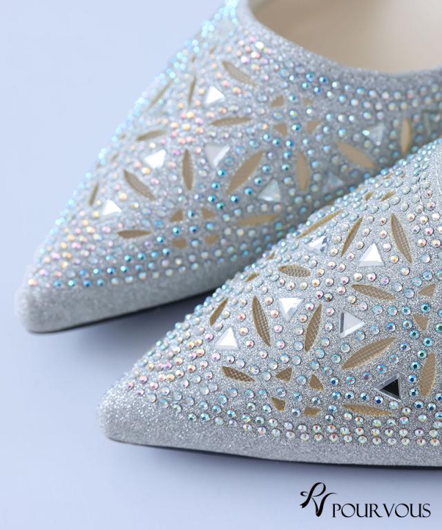 457222122 パンプス フォーマル ハイヒール パーティ レディース