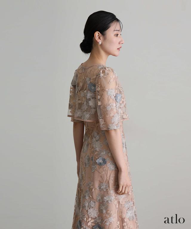 478251725 刺繍 2点セット ワンピース パーティードレス オケージョン