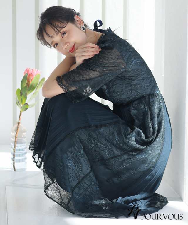 487231173 パーティードレス ワンピース 結婚式 大きいサイズ