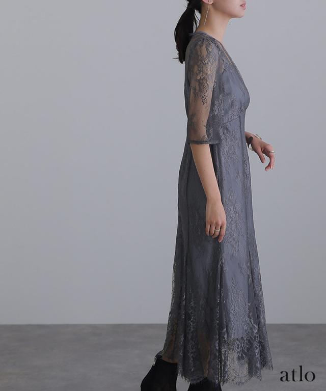 499231138 結婚式 ワンピース パーティードレス フォーマルドレス 大きいサイズ ドレス フォーマル お呼ばれ 体型カバー 小柄 韓国 小さいサイズ 顔合わせ 20代 30代 40代 50代 上品 春 夏 秋 冬 服装 服 二次会 50代 aライン 母親 袖あり 袖付き 袖 総レース レース 499231138 結婚式 ワンピース パーティードレス フォーマルドレス