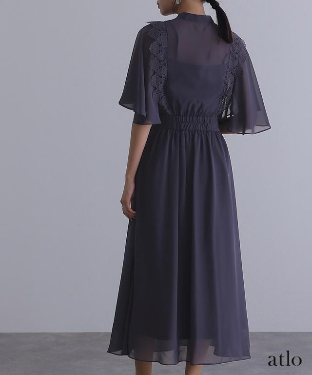 516231414 結婚式 ワンピース パーティードレス フォーマルドレス 大きいサイズ ドレス フォーマル お呼ばれ 体型カバー 小柄 韓国 小さいサイズ 顔合わせ 20代 30代 40代 50代 上品 春 夏 秋 冬 服装 服 二次会 50代 aライン 母親 袖あり 袖付き 袖 ミディアム丈 膝下 516231414 結婚式 ワンピース パーティードレス フォーマルドレス